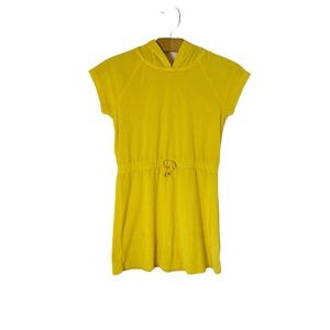 Hanna Andersson 140 Yellow Terry Swim Cover